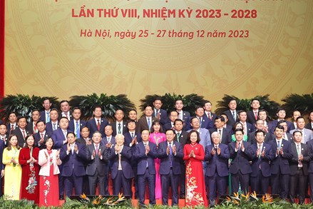 Tổng Bí thư Nguyễn Phú Trọng dự Đại hội đại biểu toàn quốc Hội Nông dân Việt Nam