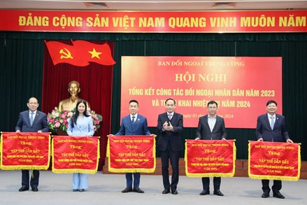 Công tác đối ngoại nhân dân của MTTQ Việt Nam đạt nhiều thành tựu nổi bật trong năm 2023