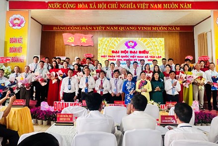 Bình Phước: Điểm đầu tiên tổ chức Đại hội Ủy ban Mặt trận Tổ quốc Việt Nam cấp xã, nhiệm kỳ 2024 - 2029