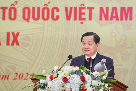 Phó Thủ tướng Lê Minh Khái: MTTQ Việt Nam đóng góp quan trọng vào sự phát triển kinh tế - xã hội của đất nước trong năm 2023