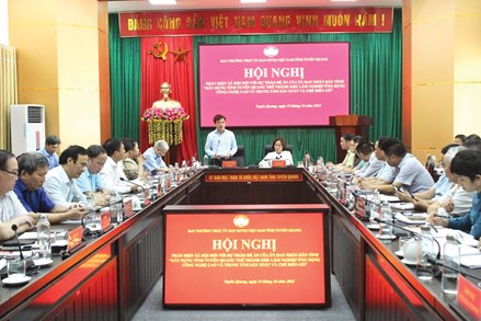 Các điều kiện đảm bảo cho hoạt động giám sát và phản biện xã hội của MTTQ Việt Nam tỉnh Tuyên Quang