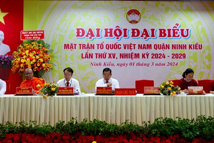 Cần Thơ: Mặt trận quận Ninh Kiều tổ chức đại hội điểm