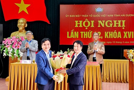 Uỷ ban MTTQ tỉnh Hải Dương tổ chức Hội nghị lấy ý kiến về công tác nhân sự chuẩn bị đại hội