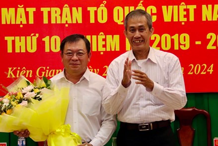 Hội nghị Ủy ban MTTQ Việt Nam tỉnh Kiên Giang lần thứ 10, khoá X: Hiệp thương cử nhân sự