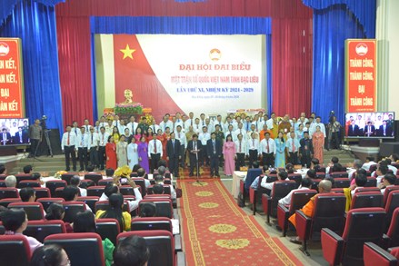 Đại hội đại biểu MTTQ Việt Nam tỉnh Bạc Liêu lần thứ XI: “Đoàn kết - Dân chủ - Sáng tạo - Phát triển“