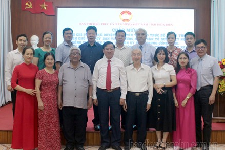Nguyên lãnh đạo Ủy ban Trung ương MTTQ Việt Nam thăm, làm việc với Ủy ban MTTQ Việt Nam tỉnh Điện Biên