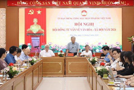 Hội đồng Tư vấn về Văn hóa - Xã hội Ủy ban Trung ương MTTQ Việt Nam triển khai nhiệm vụ trọng tâm năm 2024