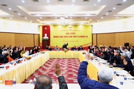 Phát huy vai trò MTTQ Việt Nam trong tăng cường mối quan hệ, gắn bó mật thiết giữa Đảng, Nhà nước và Nhân dân
