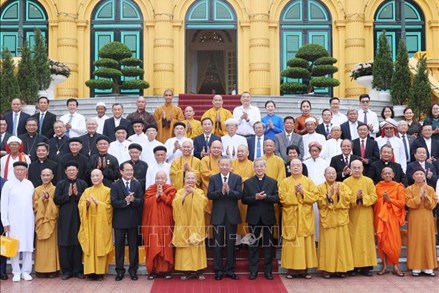 Chủ tịch nước Tô Lâm: Các tổ chức tôn giáo luôn đồng lòng vì sự phát triển chung của đất nước