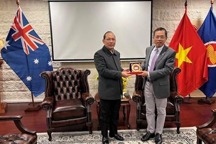 Đoàn đại biểu cấp cao Ủy ban Trung ương MTTQ Việt Nam do Phó Chủ tịch Hoàng Công Thủy làm trưởng đoàn thăm và làm việc tại Australia