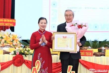 Phó Chủ tịch Trương Thị Ngọc Ánh dự Đại hội đại biểu MTTQ Việt Nam tỉnh Ninh Thuận lần thứ XI, nhiệm kỳ 2024-2029