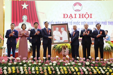 Chủ tịch Đỗ Văn Chiến dự Đại hội đại biểu MTTQ Việt Nam tỉnh Phú Thọ lần thứ XV, nhiệm kỳ 2024 - 2029