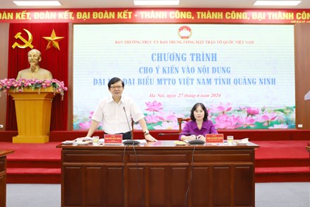 Khẳng định vai trò, trách nhiệm của MTTQ tỉnh Quảng Ninh đối với các nhiệm vụ đột xuất, phát sinh trong nhiệm kỳ