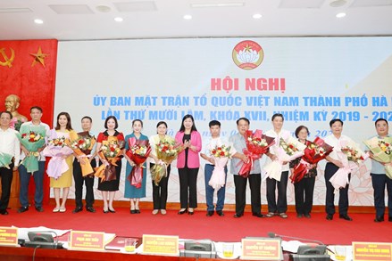 Hà Nội: Hội nghị Ủy ban MTTQ Việt Nam thành phố lần thứ XV, nhiệm kỳ 2019-2024