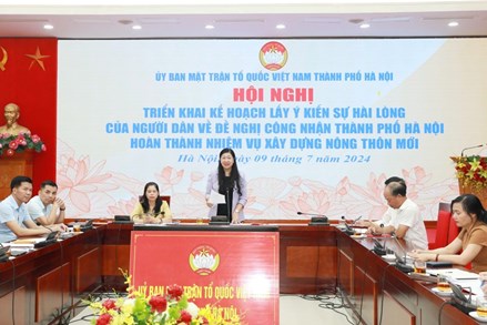 Hà Nội: người dân được thụ hưởng thật những giá trị của nông thôn mới