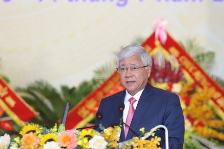 Phát biểu của Chủ tịch Đỗ Văn Chiến tại Đại hội đại biểu MTTQ Việt Nam tỉnh Thanh Hóa lần thứ XV, nhiệm kỳ 2024-2029