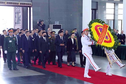 Lãnh đạo nhiều nước trên thế giới, cơ quan ngoại giao, tổ chức quốc tế tại Hà Nội viếng Tổng Bí thư Nguyễn Phú Trọng