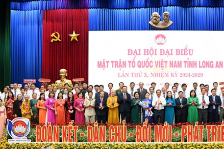 Bà Nguyễn Thị Thu Trinh được hiệp thương cử giữ chức Chủ tịch Ủy ban MTTQ Việt Nam tỉnh Long An khóa X, nhiệm kỳ 2024 - 2029