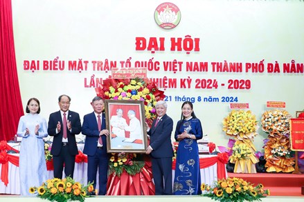 Chủ tịch Đỗ Văn Chiến dự Đại hội đại biểu MTTQ Việt Nam thành phố Đà Nẵng lần thứ XII, nhiệm kỳ 2024-2029