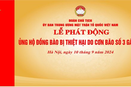 Triệu tấm lòng yêu thương hướng về người dân vùng bão, lũ