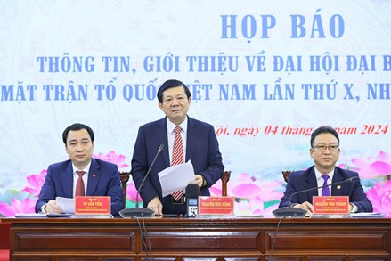 Phó Chủ tịch Nguyễn Hữu Dũng: Những điểm mới đối với Đại hội đại biểu MTTQ Việt Nam lần thứ X, nhiệm kỳ 2024 - 2029