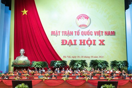 Phiên làm việc thứ nhất Đại hội Đại biểu toàn quốc MTTQ Việt Nam lần thứ X, nhiệm kỳ 2024-2029