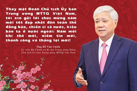 MTTQ Việt Nam tiếp tục đổi mới, cùng đất nước vững bước tiến vào kỷ nguyên mới - kỷ nguyên vươn mình của dân tộc