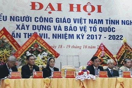 Đại hội đại biểu người Công giáo Việt Nam xây dựng và bảo vệ Tổ quốc tỉnh Nghệ An