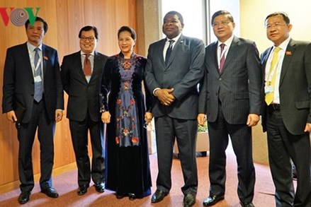 Chủ tịch Quốc hội Nguyễn Thị Kim Ngân làm việc với Tổng Thư ký IPU