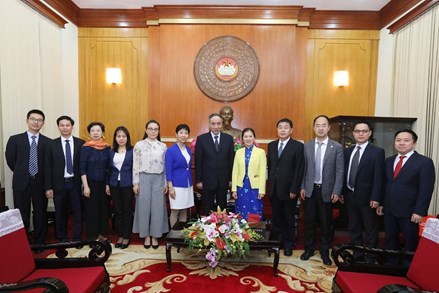 Phó Chủ tịch Trương Thị Ngọc Ánh tiếp đoàn đại biểu Chính hiệp Trung Quốc
