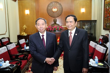 Đoàn đại biểu cấp cao UBTƯ MTTQ Việt Nam thăm hữu nghị CHND Trung Hoa
