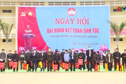 Bộ trưởng Bộ Công an Tô Lâm dự Ngày hội Đại đoàn kết toàn dân tộc tại tỉnh Điện Biên