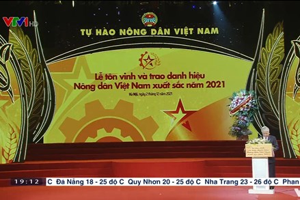 Tôn vinh 63 Nông dân Việt Nam xuất sắc năm 2021