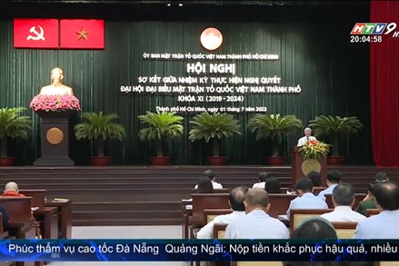 Sơ kết giữa nhiệm kỳ Ủy ban MTTQ Việt Nam thành phố Hồ Chí Minh khóa XI (2019 - 2024)