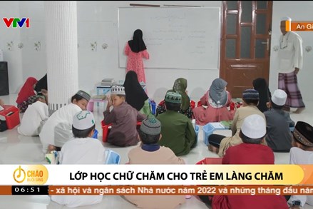 Alo Chào buổi sáng - VTV1 - 01/06/2023 - Lớp học chữ Chăm cho trẻ em làng Chăm