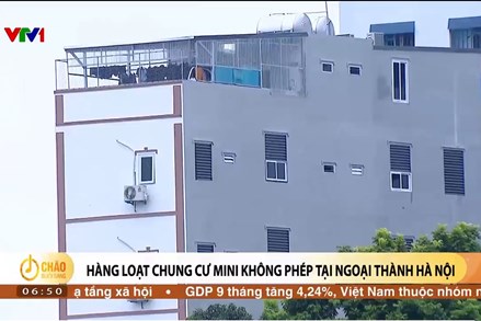 Alo Chào buổi sáng - VTV1 - 01/10/2023 - Hàng loạt chung cư mini không phép tại ngoại thành Hà Nội