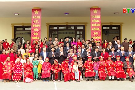 Trưởng Ban Tuyên giáo Trung ương dự Ngày hội Đại đoàn kết tại tỉnh Bắc Ninh