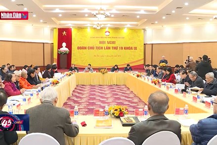 Hội nghị Đoàn Chủ tịch Ủy ban Trung ương MTTQ Việt Nam lần thứ 19, Khóa IX