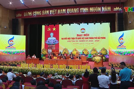 Đại hội đại biểu MTTQ Việt Nam thành phố Hải Phòng lần thứ XV