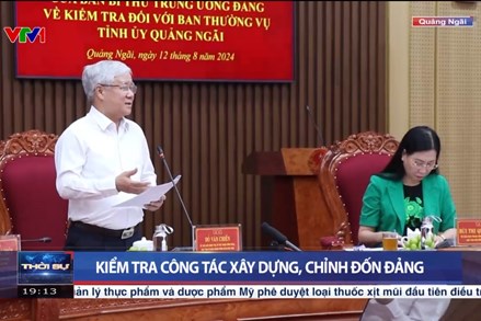 Kiểm tra công tác xây dựng, chỉnh đốn Đảng