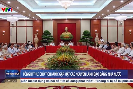 Tổng Bí thư, Chủ tịch nước gặp mặt các nguyên lãnh đạo Đảng, Nhà nước