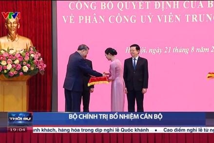 Bộ Chính trị bổ nhiệm cán bộ