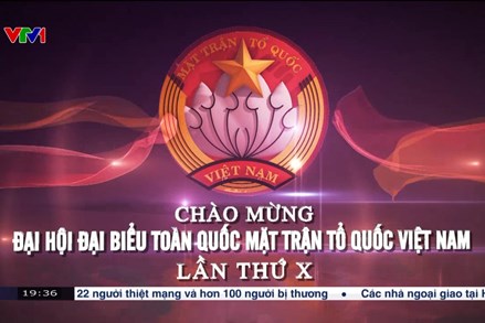 CHÀO MỪNG ĐẠI HỘI ĐẠI BIỂU TOÀN QUỐC MẶT TRẬN TỔ QUỐC VIỆT NAM LẦN THỨ X