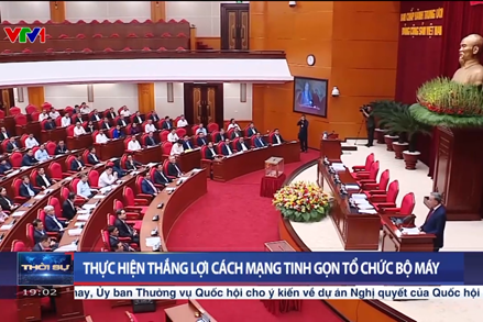 Thực hiện thắng lợi cuộc cách mạng về tinh gọn tổ chức bộ máy