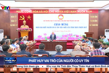 Phát huy vai trò của người có uy tín