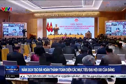 Năm 2024 tạo đà hoàn thành toàn diện các mục tiêu Đại hội XIII của Đảng