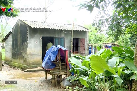 Chung tay xóa nhà tạm, nhà dột nát