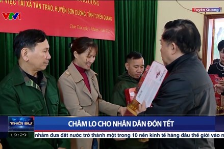 Trưởng ban Tuyên giáo Trung ương thăm, chúc Tết tại tỉnh Tuyên Quang