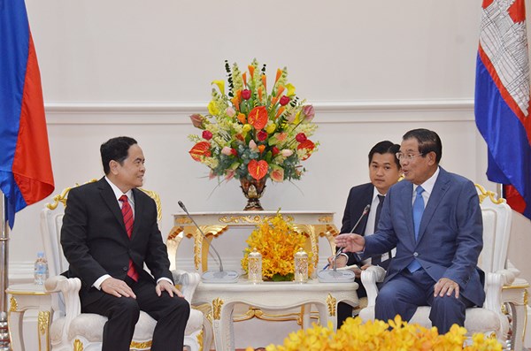 Cùng chung tay xây dựng đường biên giới Việt Nam - Campuchia hữu nghị, hợp tác 