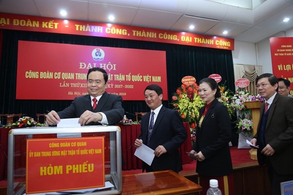 Kỳ vọng nhiệm kỳ đổi mới  hoạt động Công đoàn cơ quan Trung ương MTTQ Việt Nam